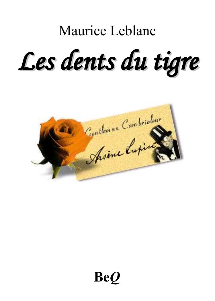 Les dents du tigre