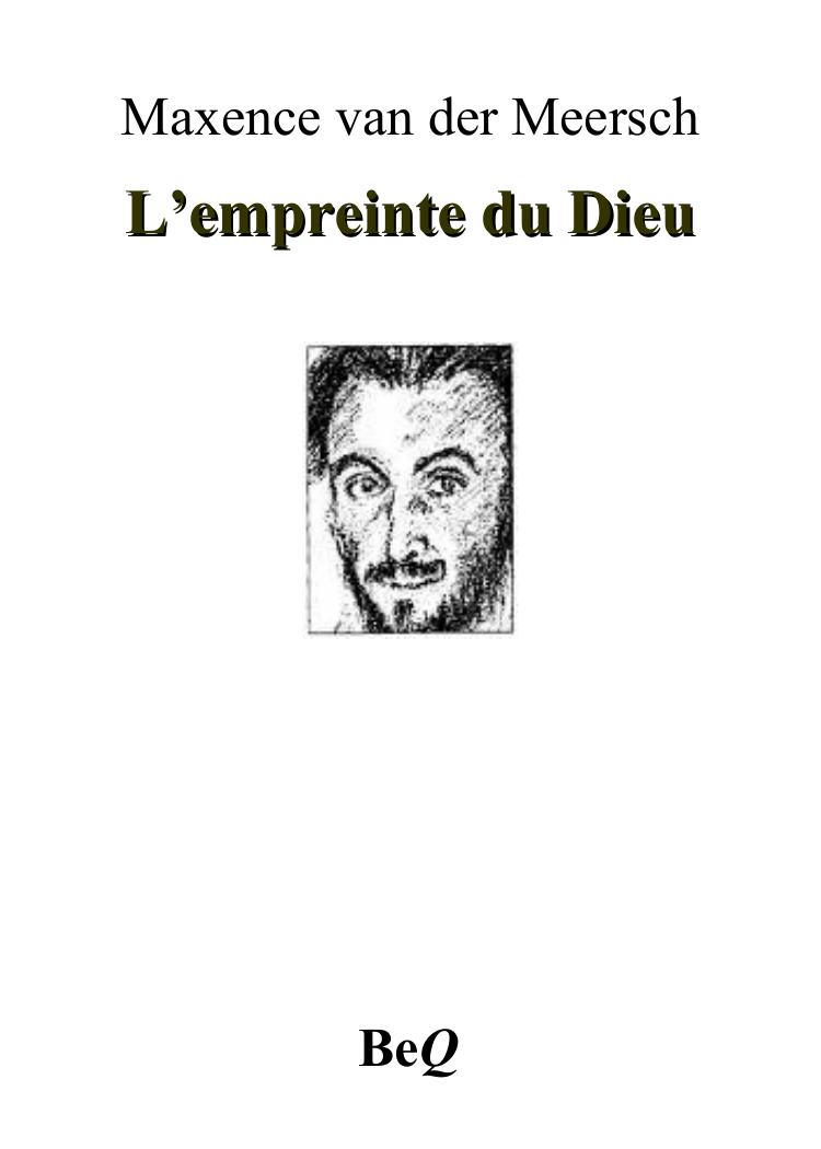 L'empreinte du Dieu