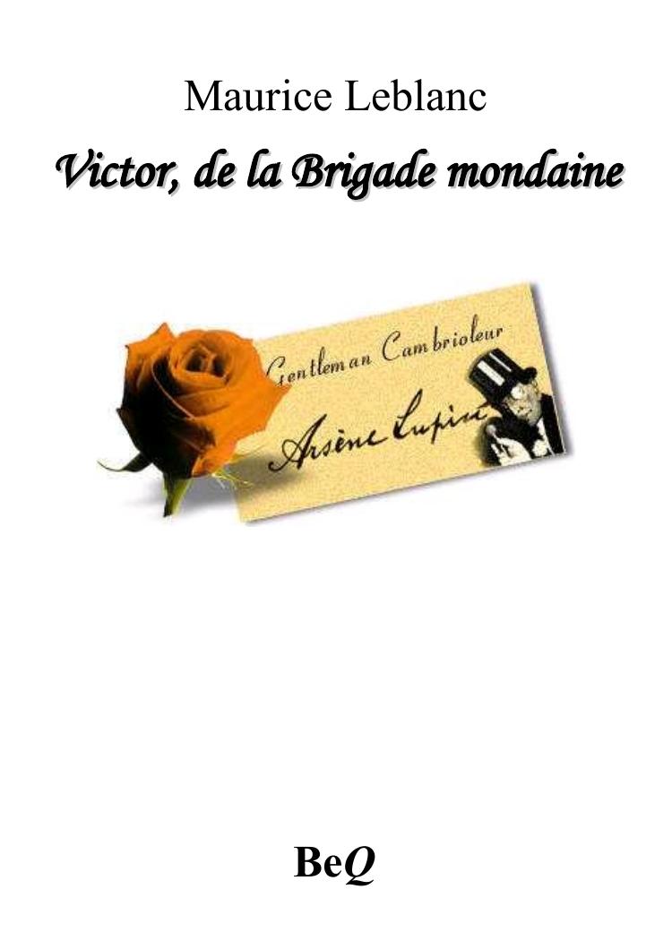 Victor, de la Brigade mondaine