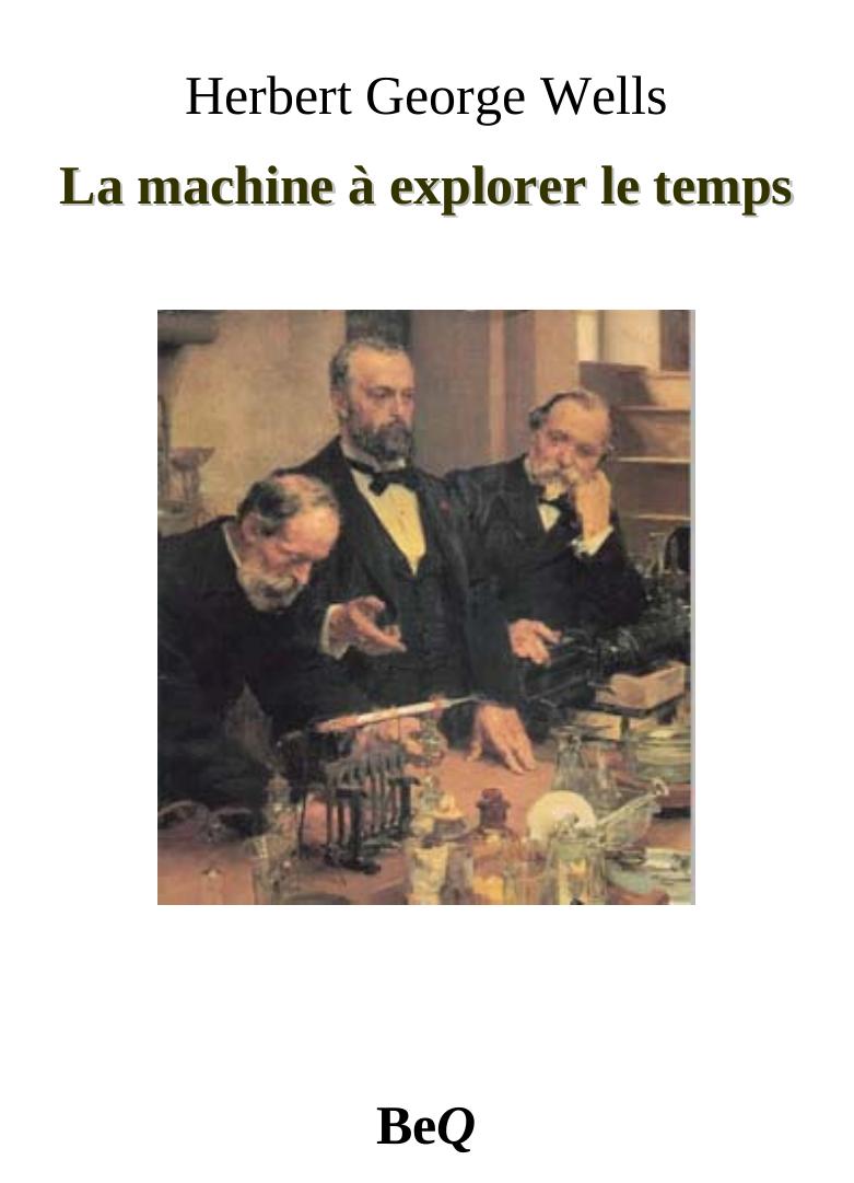 La machine à explorer le temps