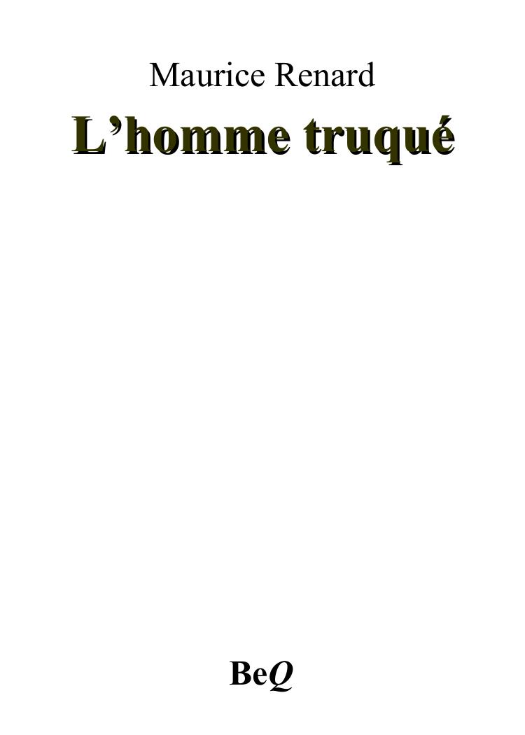 L'homme truqué