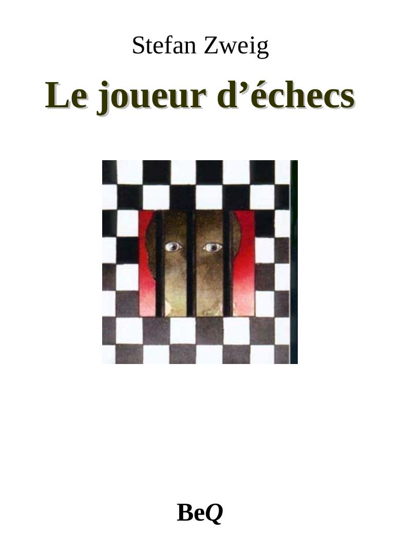 Le joueur d'échecs