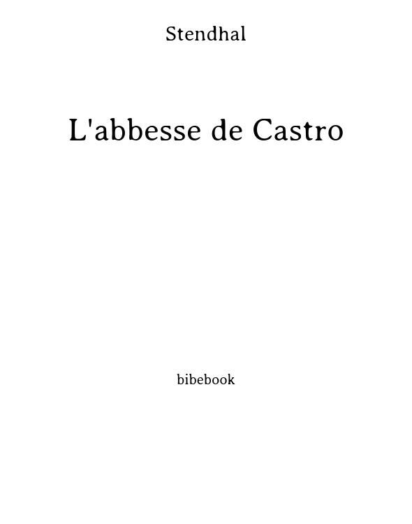 L'abbesse de Castro