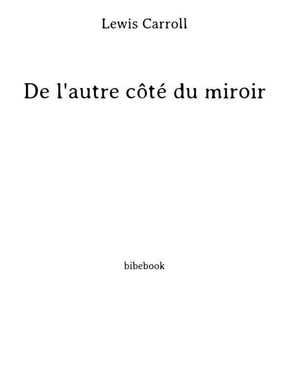 De l'autre côté du miroir