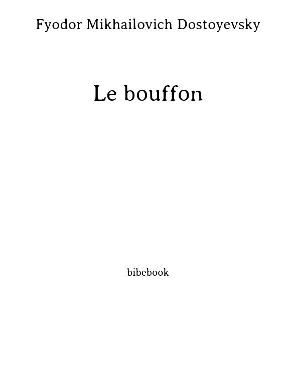 Le bouffon