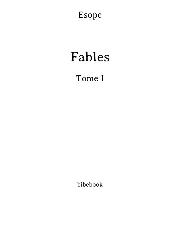 Fables - Tome I