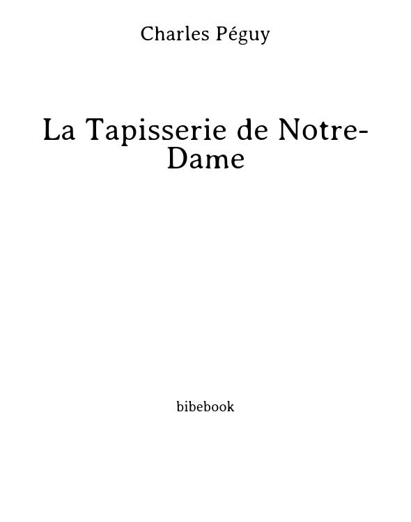 La Tapisserie de Notre-Dame