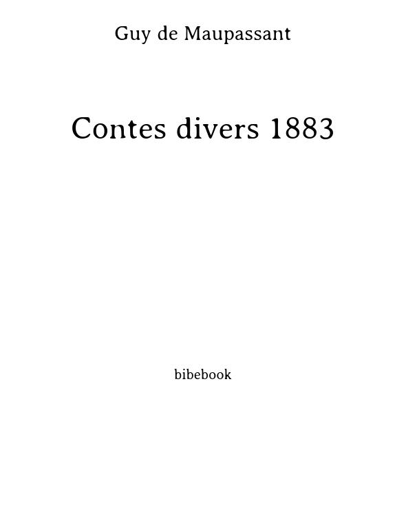 Contes divers 1883