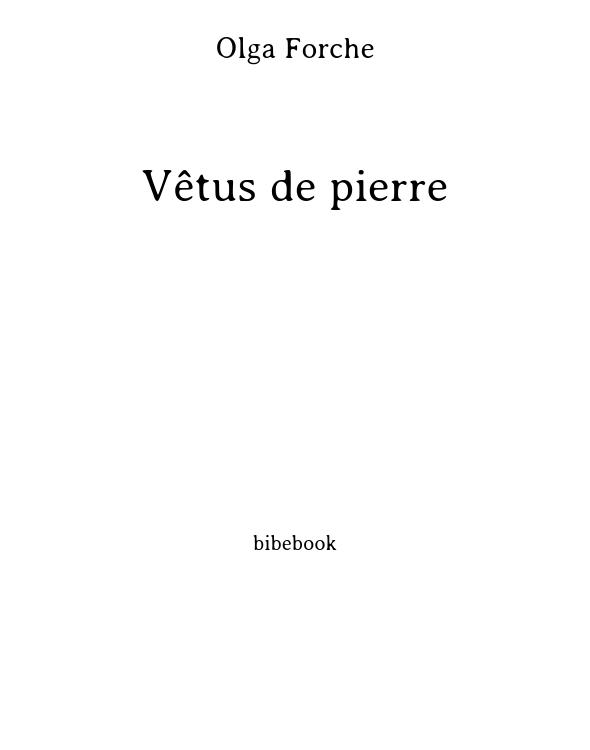 Vêtus de pierre