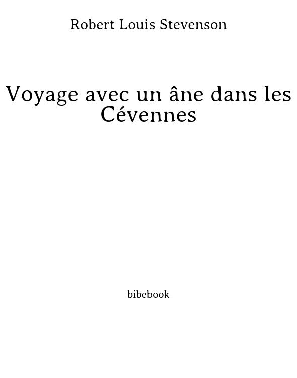 Voyage avec un âne dans les Cévennes