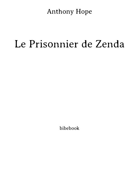 Le Prisonnier de Zenda