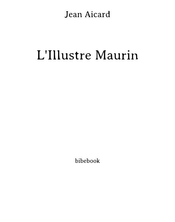 L'Illustre Maurin