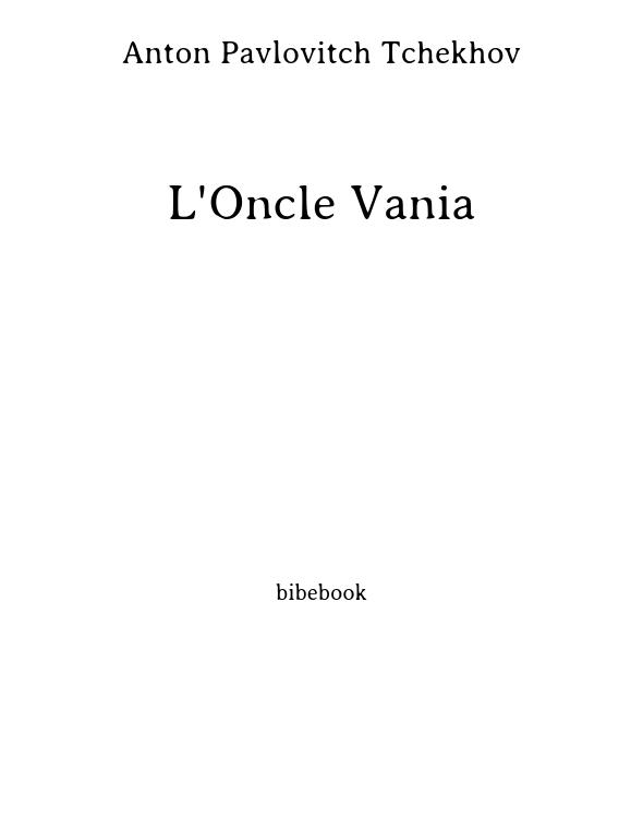 L'Oncle Vania