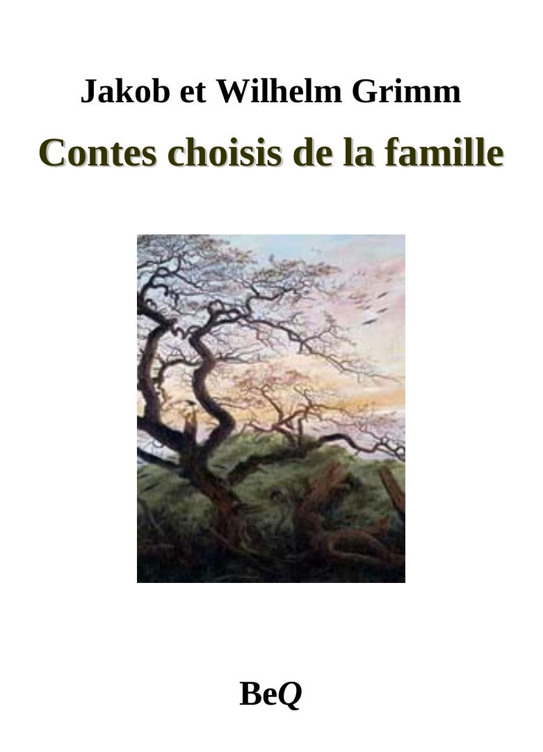 Contes choisis de la famille
