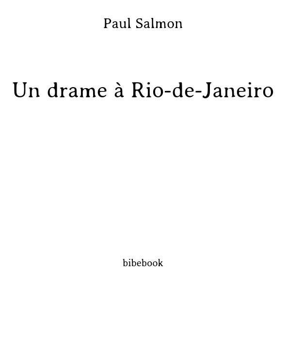 Un drame à Rio-de-Janeiro