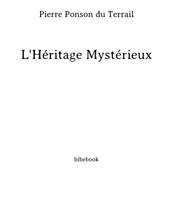 L'Héritage Mystérieux