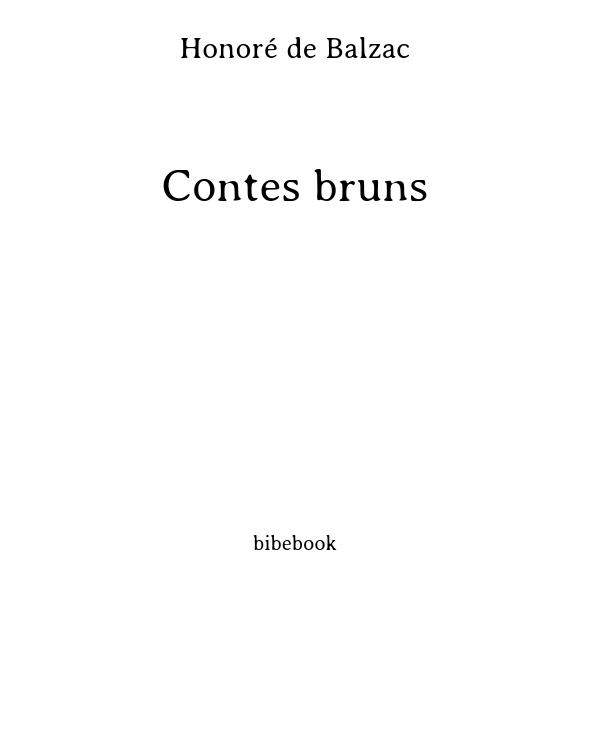 Contes bruns