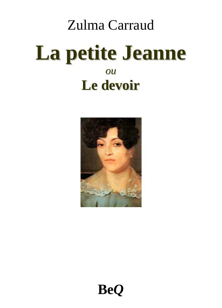 La petite Jeanne