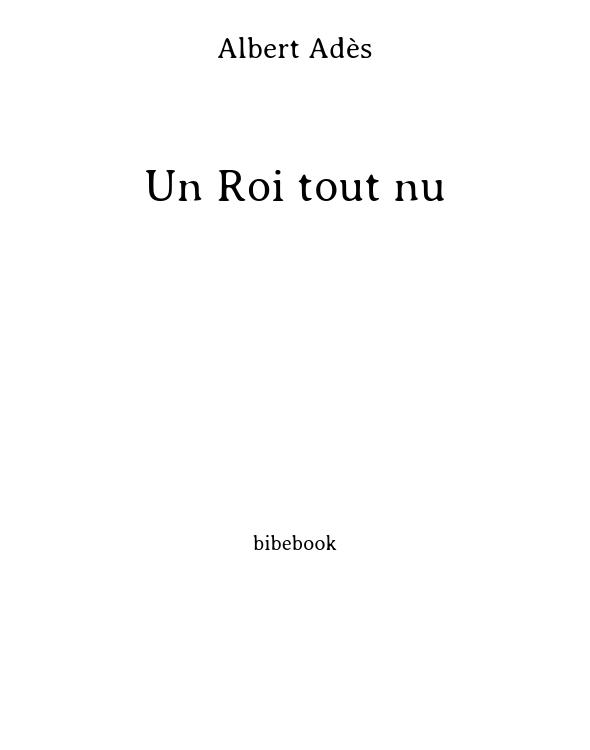 Un Roi tout nu