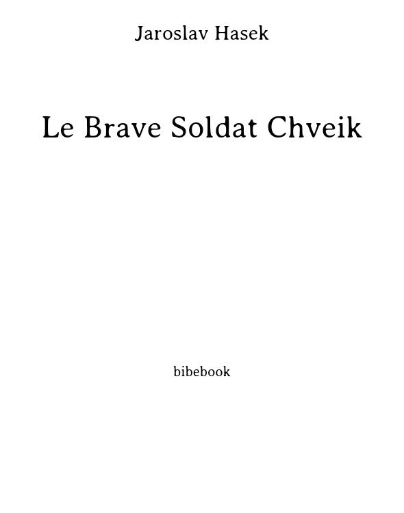 Le Brave Soldat Chveik