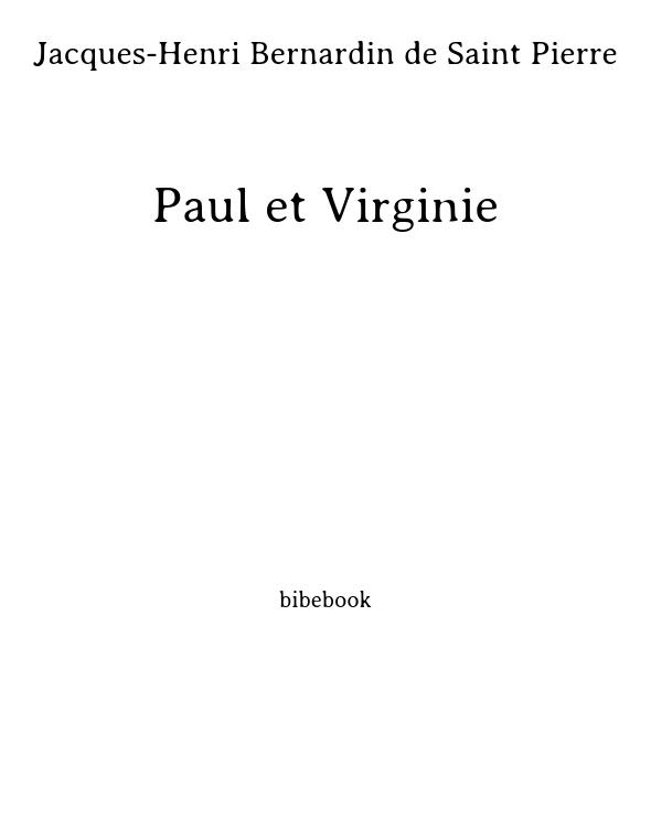 Paul et Virginie