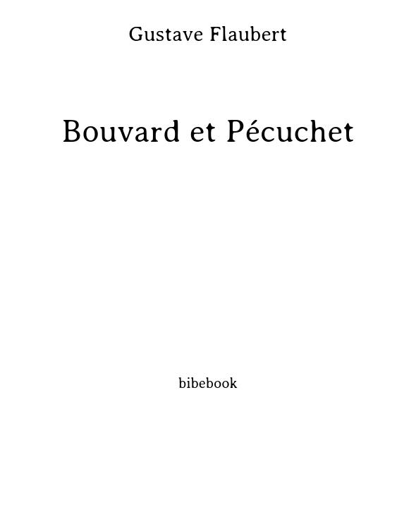 Bouvard et Pécuchet