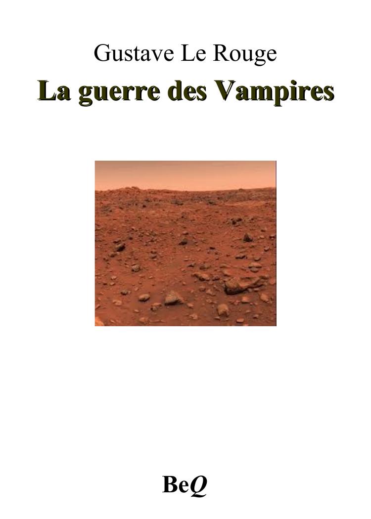 La guerre des Vampires