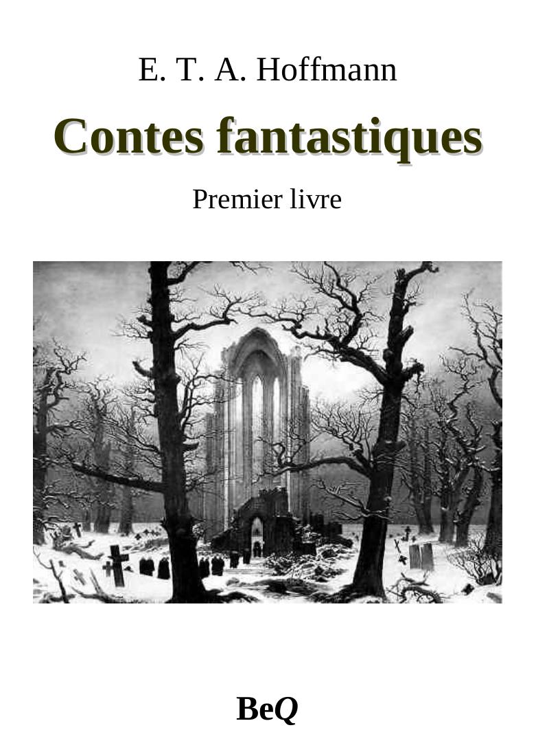 Contes fantastiques 1