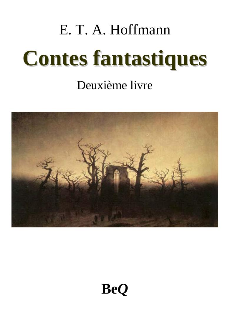 Contes fantastiques 2