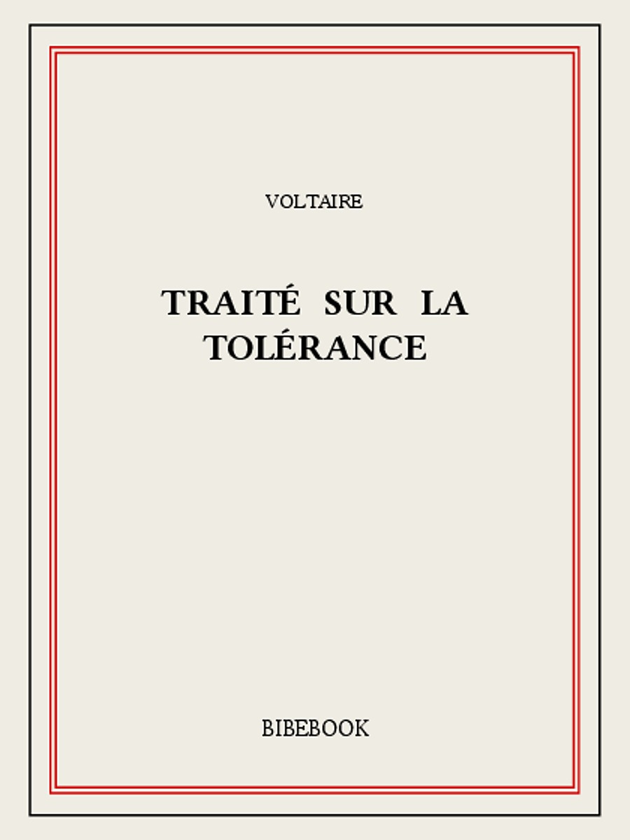 Traité sur la tolérance