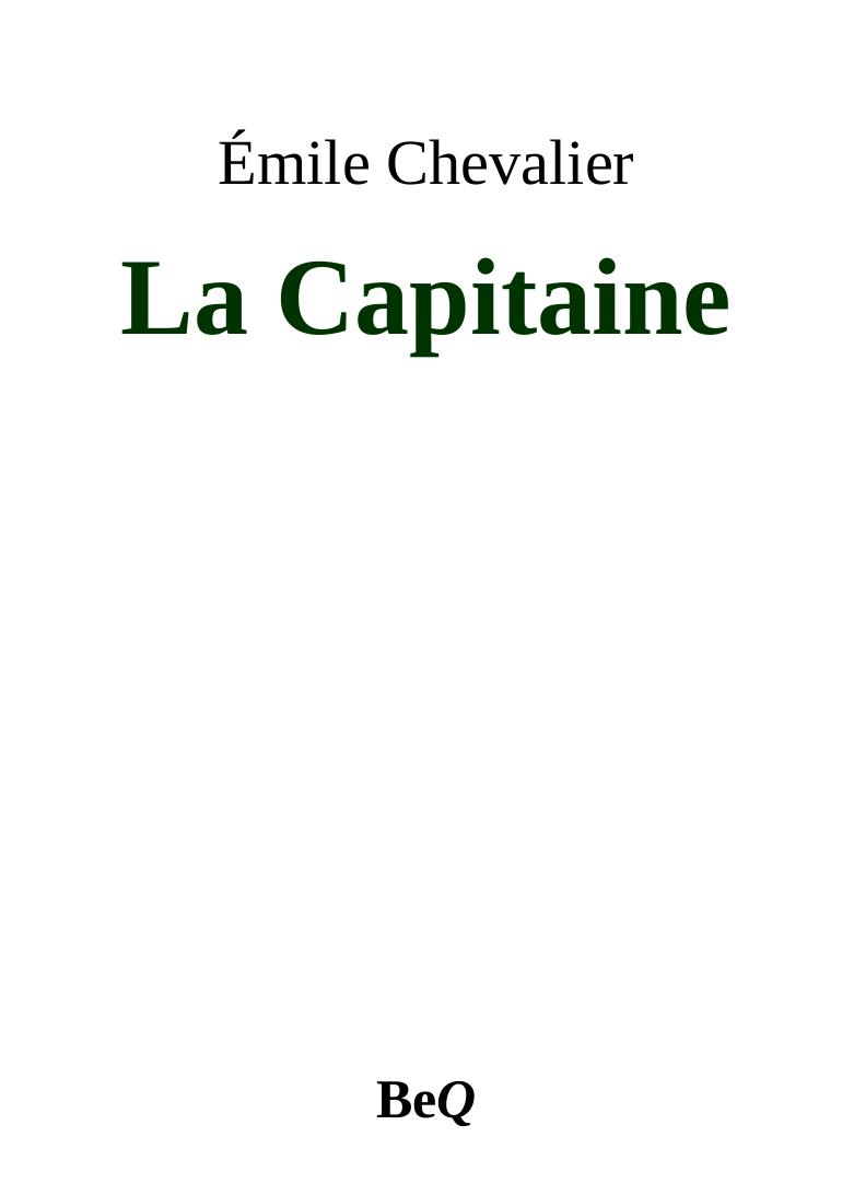 La Capitaine