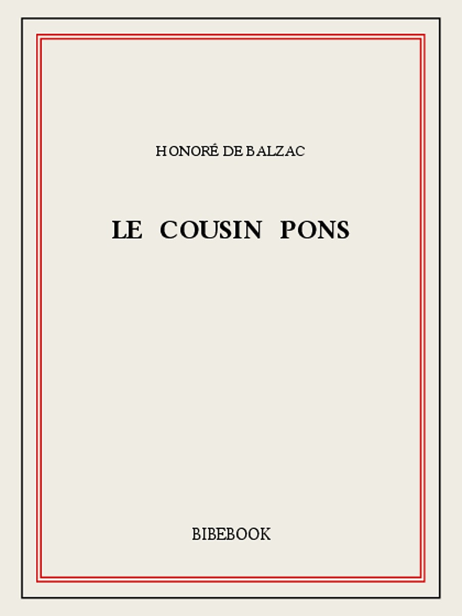 Le cousin Pons