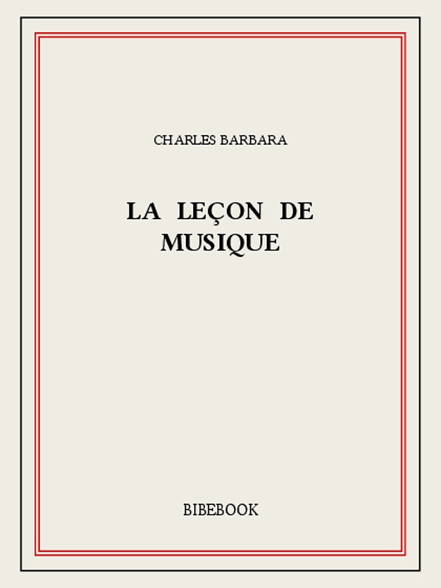 La leçon de musique