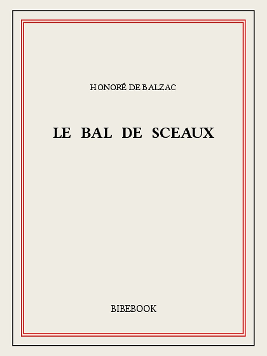 Le bal de Sceaux