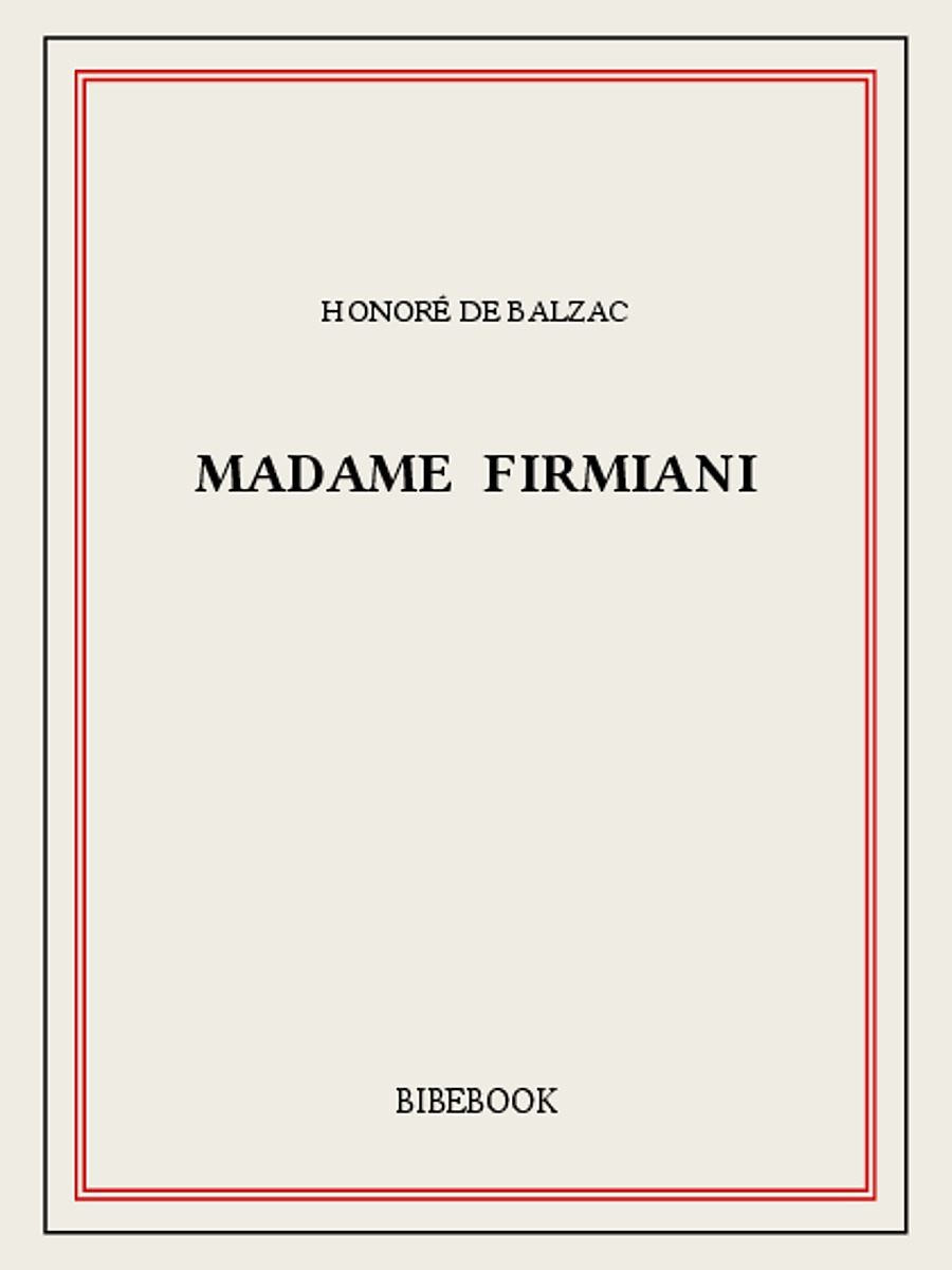 Madame Firmiani