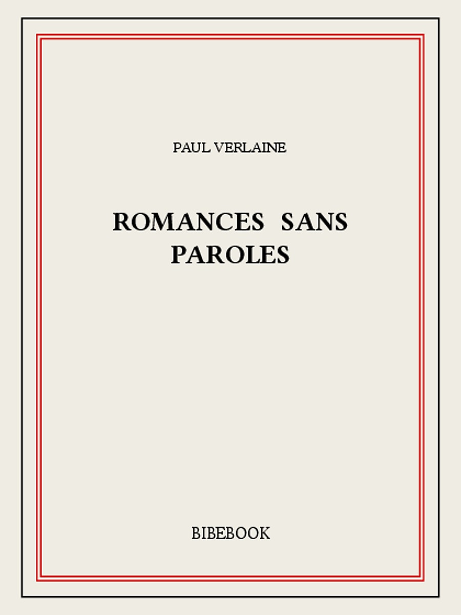 Romances sans paroles