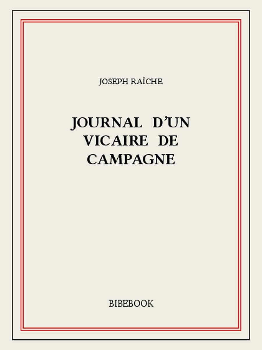 Journal d’un vicaire de campagne