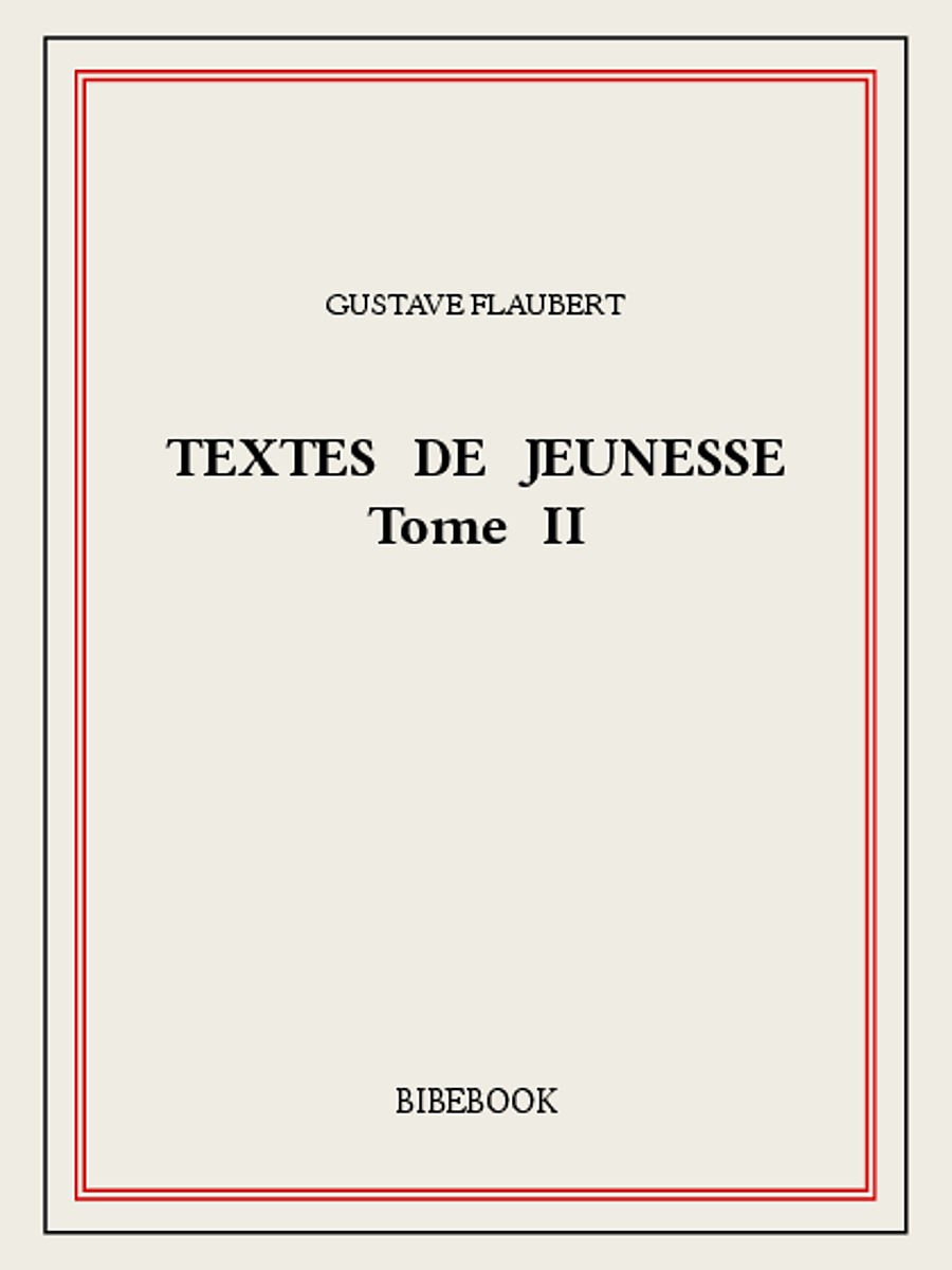 Textes de jeunesse II