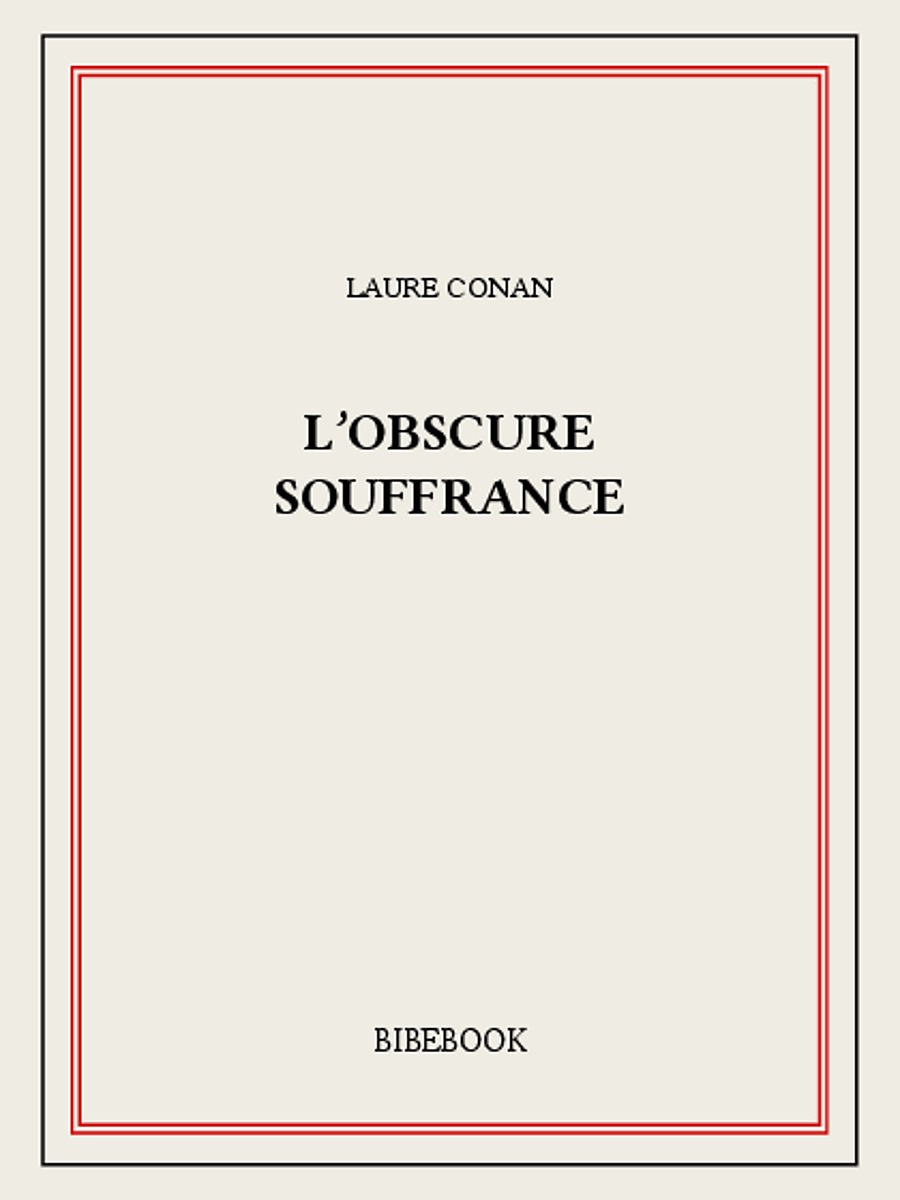 L'obscure souffrance