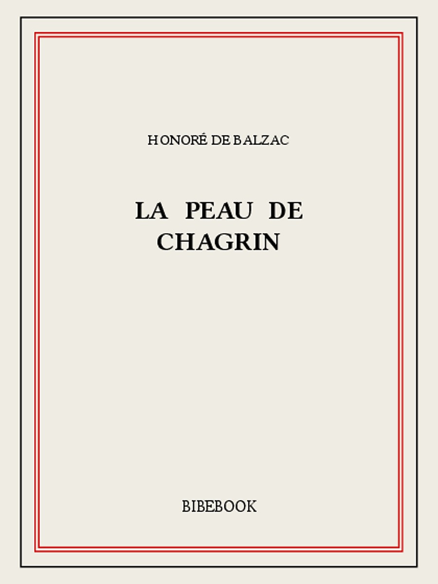 La peau de chagrin