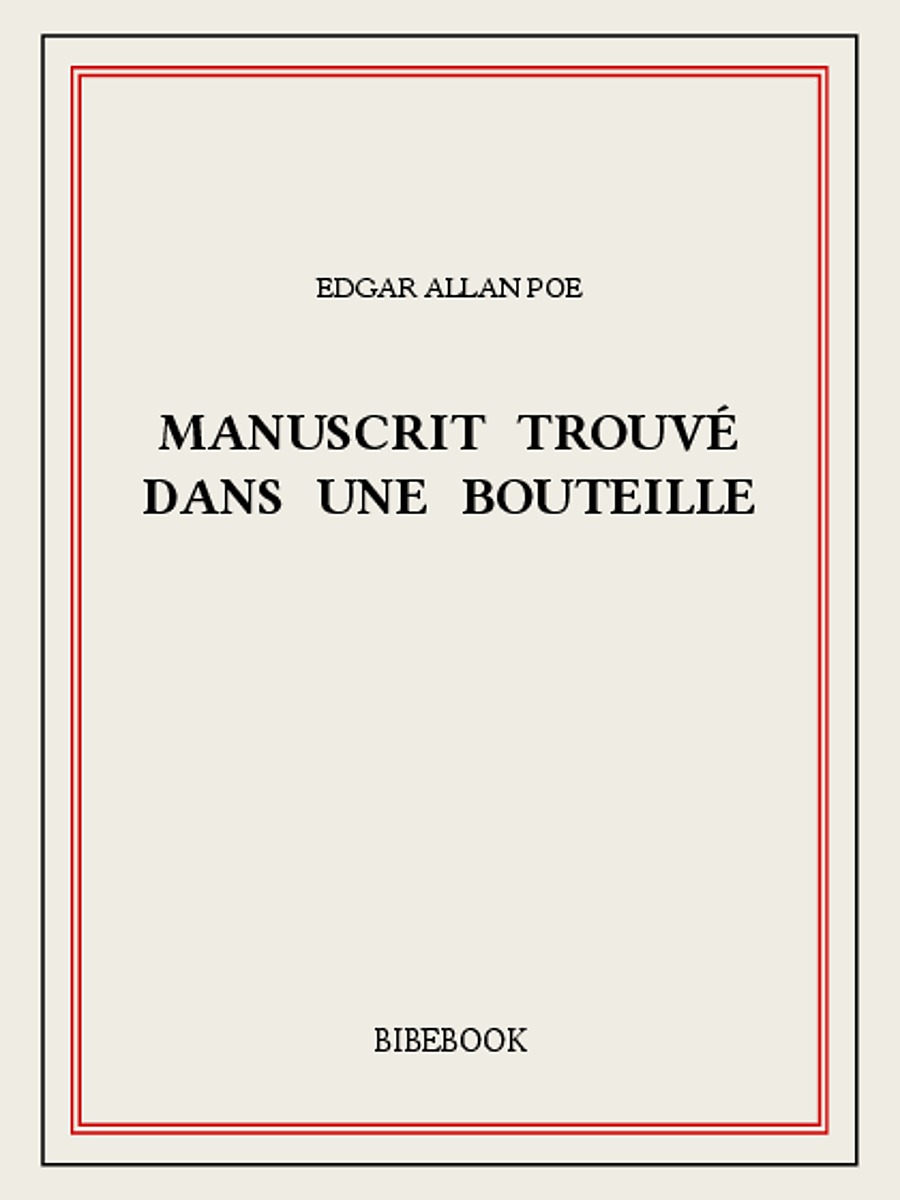 Manuscrit trouvé dans une bouteille