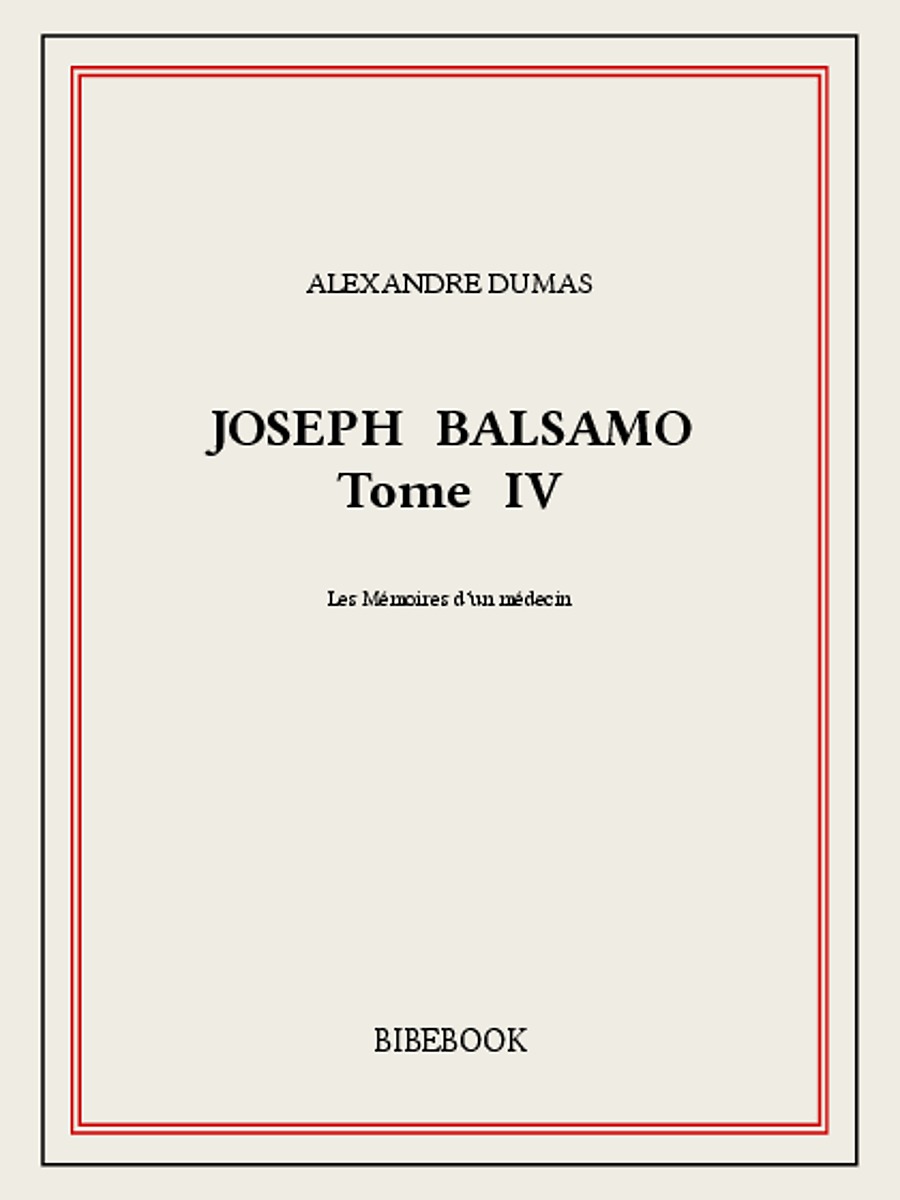Joseph Balsamo IV