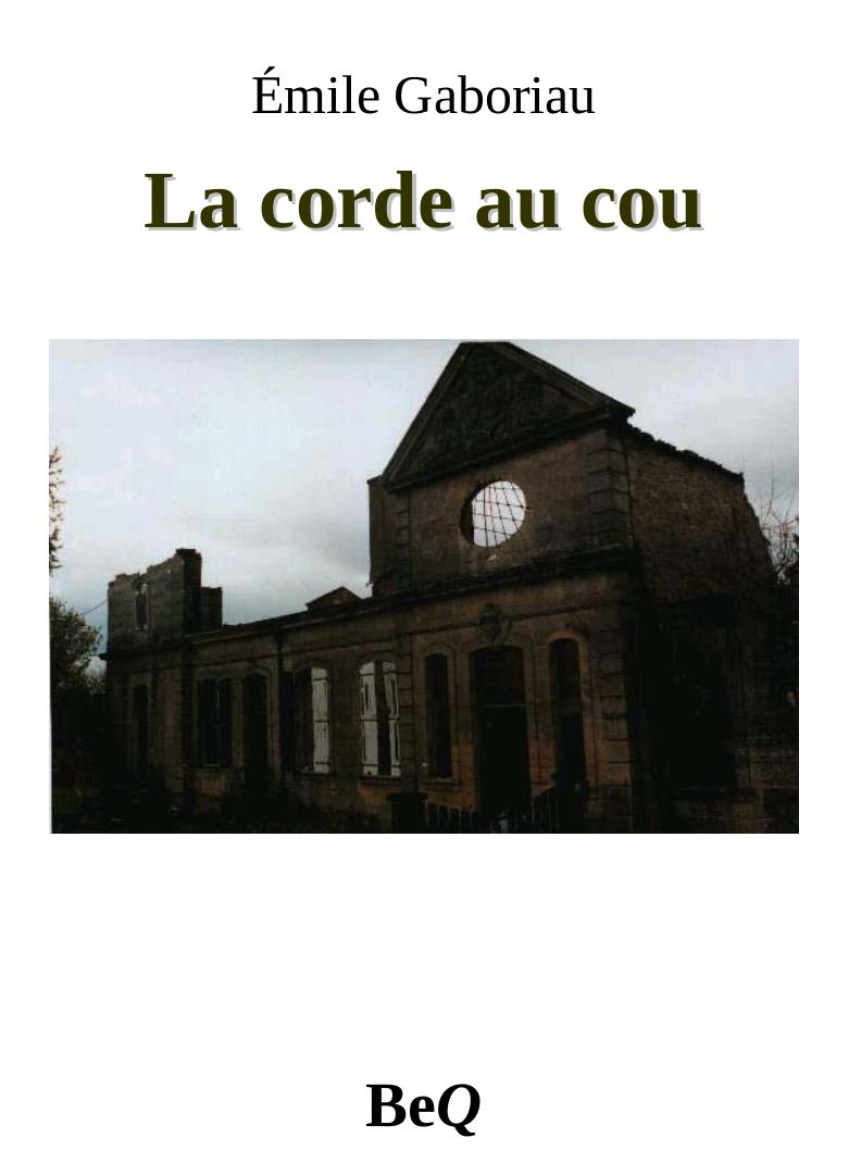 La corde au cou