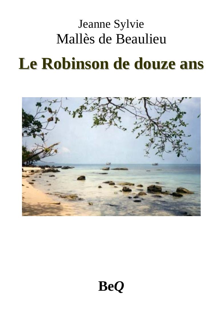 Le Robinson de douze ans