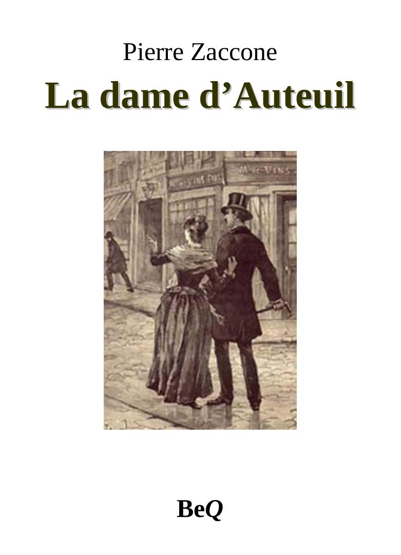 La dame d'Auteuil