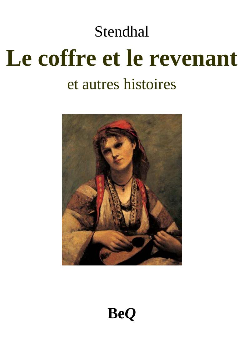 Le coffre et le revenant