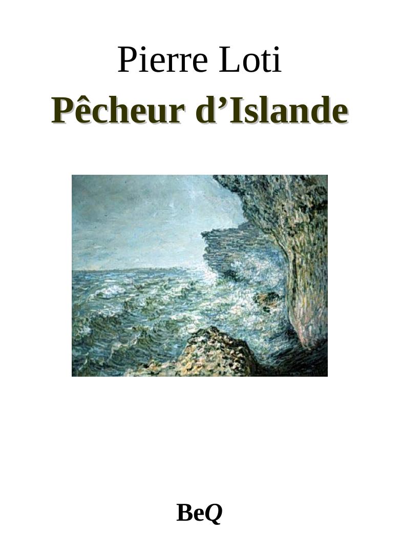 Pêcheur d’Islande