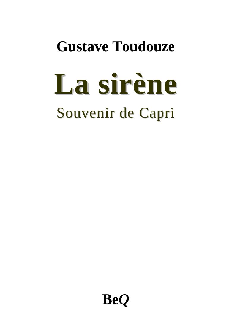 La sirène
