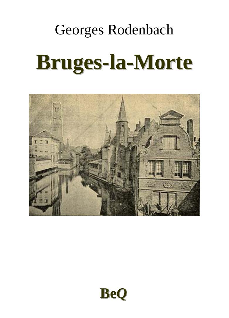 Bruges-la-Morte