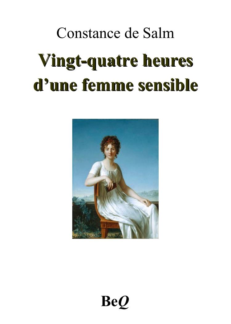 Vingt-quatre heures d'une femme sensible